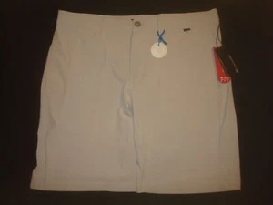 Pantaloncini da golf uomo Travis Mathew Carlsbad grigio chiaro nuovi con etichette taglia 36 - Foto 1 di 5