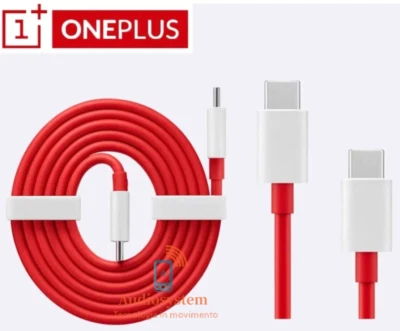 CARICABATTERIA RAPIDO da 80W ORIGINALE ONEPLUS SUPERVOOC +CAVO TYPE C / C ROSSO - Immagine 1 di 4