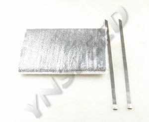 ENVÍO A EE. UU. 7" x 22" Aluminio Arranque Protector Térmico Envoltura con Cremallera de Acero Inoxidable - Imagen 1 de 5