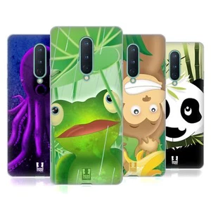 HEAD CASE DESIGNS TOON ANIMALS SOFT GEL CASE FOR GOOGLE ONEPLUS PHONES - Picture 1 of 11