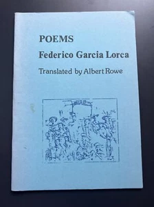 Poems: Federico Garcia Lorca (1981, Paperback Book) - Foto 1 di 2