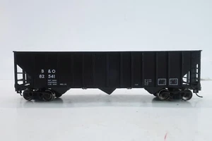 Life Like HO Scale Black B&O Open 3 Bay Hopper Freight Car - Picture 1 of 9