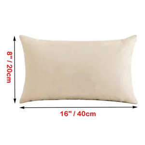 Holiday 50pcs Linen Sublimation Blank Pillow Case Neck Support Cushion Cover DIY - Picture 1 of 12