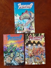 DREADLANDS COMIC BOOK LOT of 3 No. 1, 2 & 3 of a 4 Issue Mini (EPIC COMICS 1992)