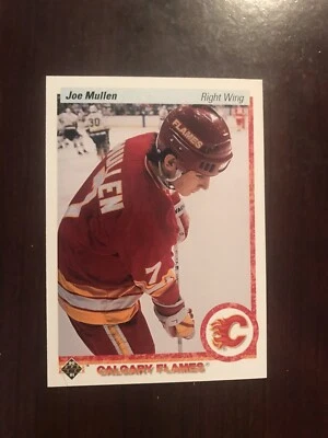 1990-91 Upper Deck #252 - Joe Mullen - Calgary Flames - Image 1 of 2