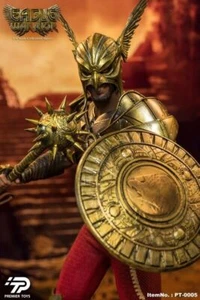 Figura de acción Premier Toys PT0005 1/6 negro Adam Hawkman Eagle Warrior - Imagen 1 de 17