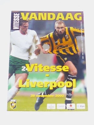 2002 UEFA Cup***VITESSE ARNHEM v LIVERPOOL***28th November 2002 - Image 1 of 2