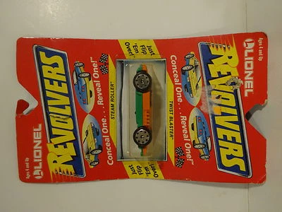 Vintage 1989 Revolvers STEAM ROLLER & TWIST BLASTER by Lionel DIECAST CAR - Image 1 of 4