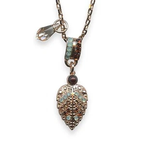 Necklace Pendant by Mariana Serai Coll. Beautiful Pacific Opal, Smoked Topaz ... - Picture 1 of 3