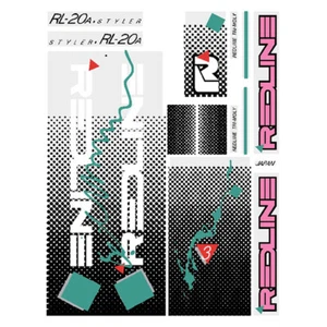 1986 Redline - RL-20A for Radberry Pink frame Decal set - Picture 1 of 1