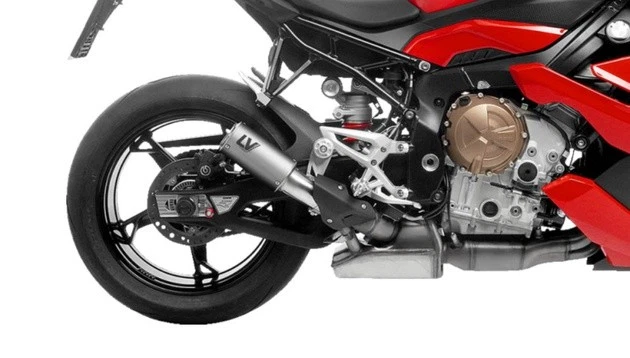 Leo Vince LV Corsa Slip-On Muffler Titanium #15407T BMW S 1000 RR/S 1000 R Naked Foto 1 de 1