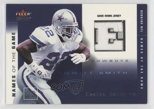 2002 Fleer Genuine Names of the Game Jerseys /500 Emmitt Smith #ES-NG HOF - Picture 1 of 3