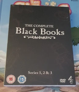 BLACK BOOKS THE COMPLETE SERIE 1,2 Und 3 NEU IM BLISTER - Bild 1 von 2