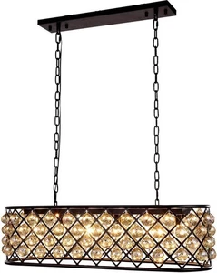 Madison Island Pendant Light with Crystals - Picture 1 of 1