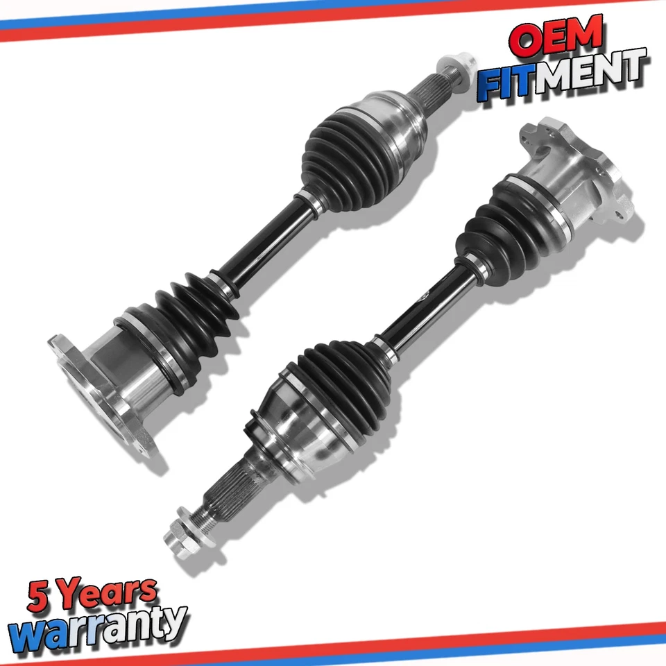 Eixo CV dianteiro esquerdo e direito conjunto para 1998-1999 Chevrolet K1500 Suburban - Imagem 1 de 4