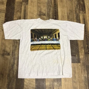 Camiseta Vintage 1995 Jesucristo Última Cena XL - Imagen 1 de 5