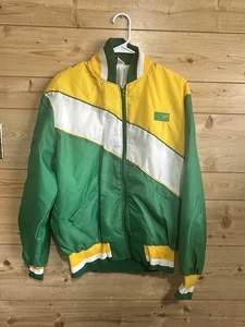 Vintage 90s BP Ford World Rally Team Sports Jacket Windbreaker Mens Size Large - Picture 1 of 5
