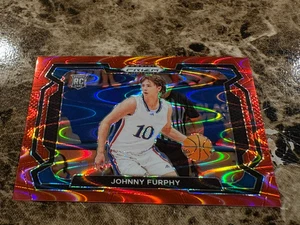 JOHNNY FURPHY 2024 Panini Prizm Draft Picks #91 Red Seismic Variation /225 - Picture 1 of 2