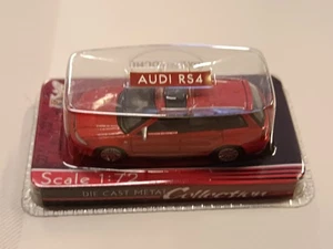 Audi RS4 - scala 1/72 - die cast metal  Yat Ming - Foto 1 di 2