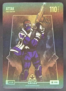 2025 BO JACKSON BATTLE ARENA ALPHA UPDATE ATTAK BF-268 BATTLEFOIL - Imagen 1 de 10