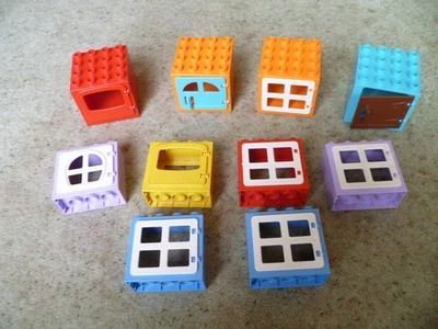 Lego Duplo Windows Doors Bundle House Farm Barn Buildings - Image 1 of 3