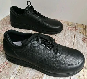 Mens SAS 13 Guardian Slip-Resistant Lace Up Comfort Walking Shoes 2110-013 Black - Picture 1 of 10