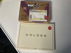 2 neue V (BTS) 1. Soloalbum "Layover" & BTS JUNGKOOK 1. SOLO Album Golden CD - Bild 1 von 9