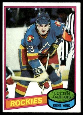 1980-81 Topps Lucien DeBlois Colorado Rockies #146 - Image 1 of 2
