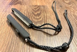 COPPIA CINTURINI DA POLSO UFFICIALI NINTENDO SWITCH 2 CINTURINI JOY CON ORIGINALI NERI OLED - Foto 1 di 1