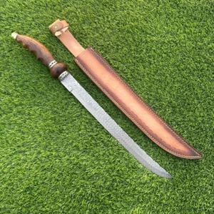 Beautiful Custom Made J2 Steel Blade Sword w/Sheath ,- Fantasy Warrior Sword -70 - Picture 1 of 6