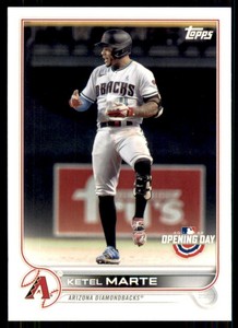 2022 Opening Day Base #217 Ketel Marte - Arizona Diamondbacks