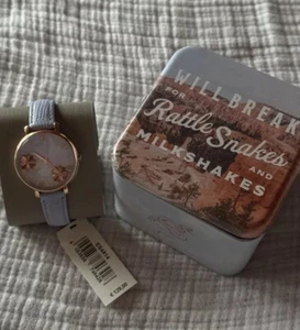 Fossil Uhr Damenuhr Lederarmband Flieder - Bild 1 von 4