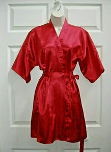 Vestido rojo pequeño para mujer Honors con cinturón ropa de dormir ropa íntima nuevo - Imagen 1 de 12