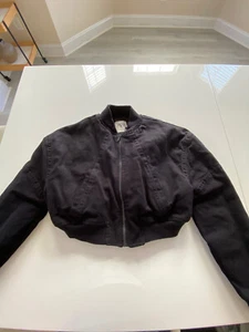 Nueva con etiquetas Chaqueta Recortada Zara Bomber XS - Imagen 1 de 16