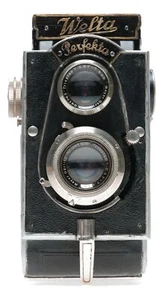 Cámara fotográfica plegable Welta Perfecta TLR Meyer Trioplan 1:3,5 F = 7,5 cm - Imagen 1 de 12