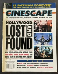 1995 FEBRUAR CINESCAPE MAGAZIN STAR WARS ALIENS BLADE RUNNER BATMAN KOSTENLOSER VERSAND - Bild 1 von 3