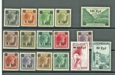 227.Lussemburgo.Luxembourg.Occupazione tedesca 1940.Condition MNH.Complete set