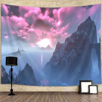 Fantasía Nórdica Medieval Extra Grande Tapiz Colgante de Pared Póster Fondo Juego Foto 1 de 4