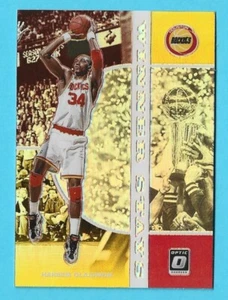 2019-20 Panini Donruss Optic Winner Stays Holo Silver Hakeem Olajuwon #9 - Imagen 1 de 2