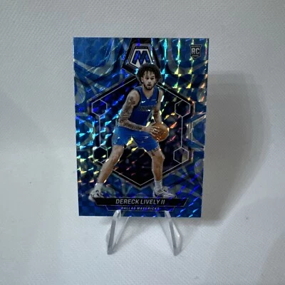 Derek Lively II 2023-24 Panini Mosaic Reactive Blue SP # 248 - Image 1 of 4