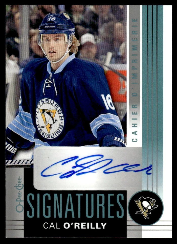 2013-14 O-Pee-Chee Signatures Cal O'Reilly Auto #OPC-CO - Image 1 of 2