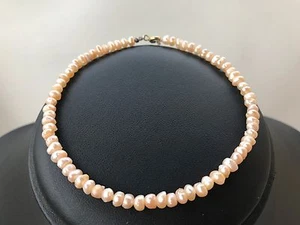 vintage retro fresh water pearl champagne colour bracelet Plus Size - Picture 1 of 4