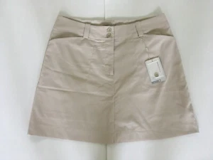 Neu mit Etikett Nike Golf Dri-Fit beige Skort Größe 12 #256868 60,00 $ - Bild 1 von 9
