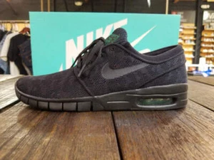 Nike Stefan Janoski Max Black/Pine Green 631303 003 - Picture 1 of 13