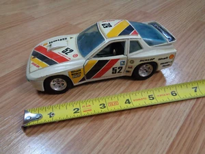 Burago Porsche 924 Turbo SHELL 1:24 Italia auto da corsa 944 modello pressofuso #52 - Foto 1 di 2