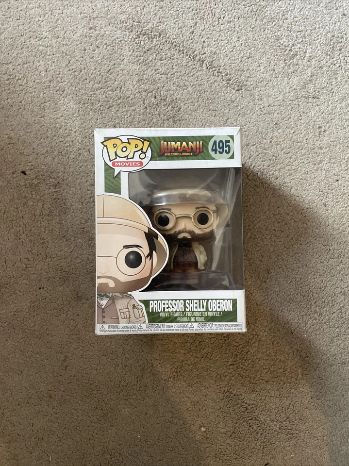 Funko Pop! Figura de vinilo Jumanji-Professor Shelly Oberon de películas #495 - caja dañada Foto 1 de 1