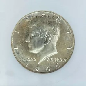 "SMS"" medio dólar Kennedy 1965 ~ cameo ANACS MS66 ~hermosa moneda~ - Imagen 1 de 4
