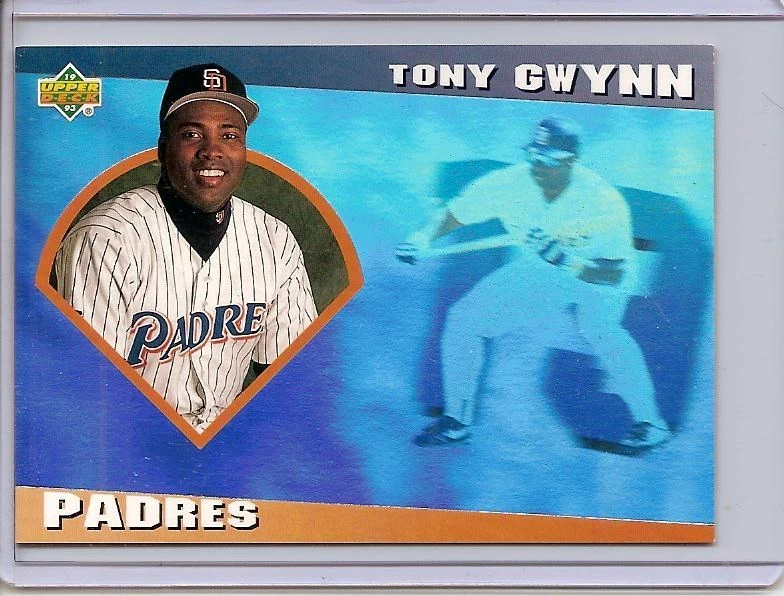 1993 Upper Deck Gallery Card #17-Tony Gwynn-Padres - Image 1 of 1