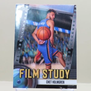 Chet Holmgren 2025 Topps Chrome Basketball Film Study #FS-12 Thunder - Picture 1 of 2