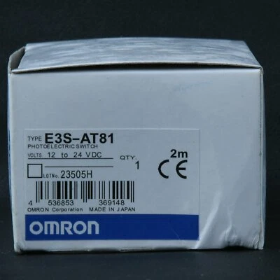 Omron E3S-AT81 Photoelectric Sensor New One Free Shipping E3SAT81 - Image 1 of 4